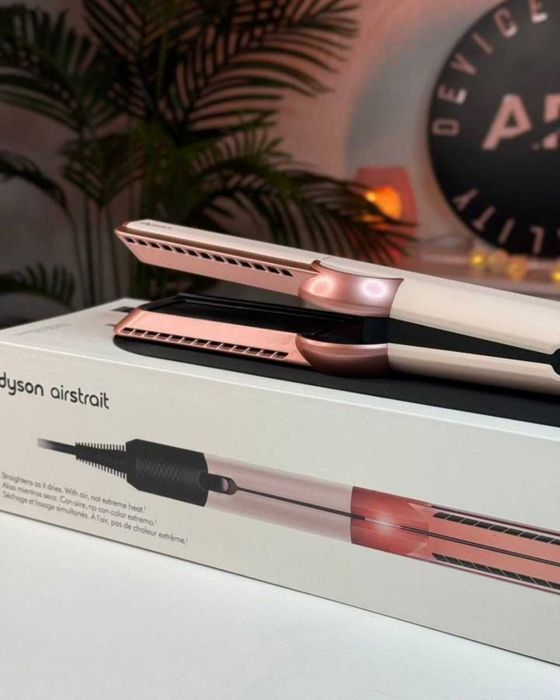Знижка‼️ Випрямляч Утюжок Dyson HT01 Airstrait Ceramic Pink/Rose Gold