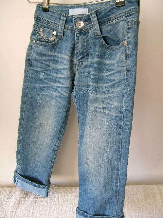 Calções de Ganga nº 34 Novas Cintura baixa