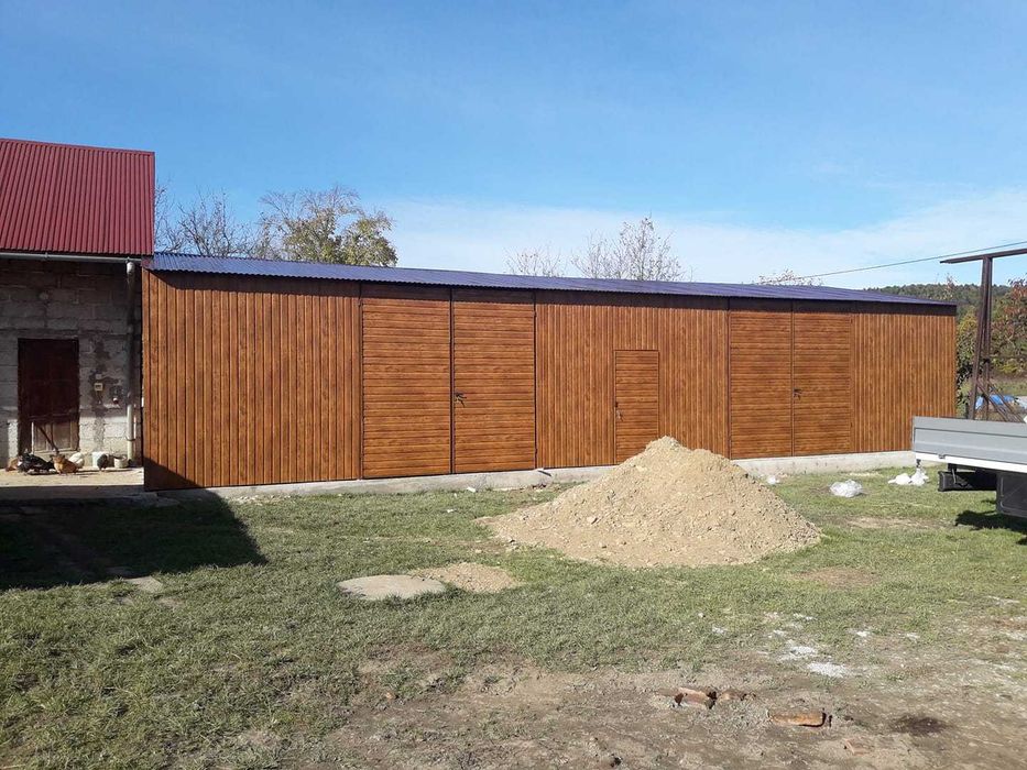 Garaż blaszany Magazyn Rolniczy - Wiata - Garaże Blaszane – GRZYWSTAL