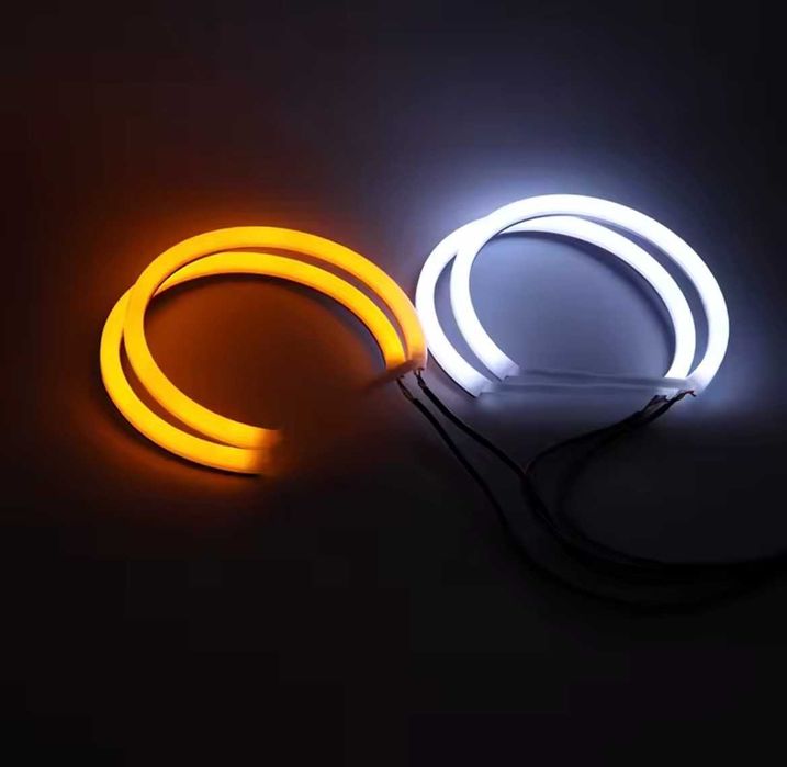 Ангельські оченята LED SMD Cotton для BMW E36 E38 E39 E46 білий жовтий