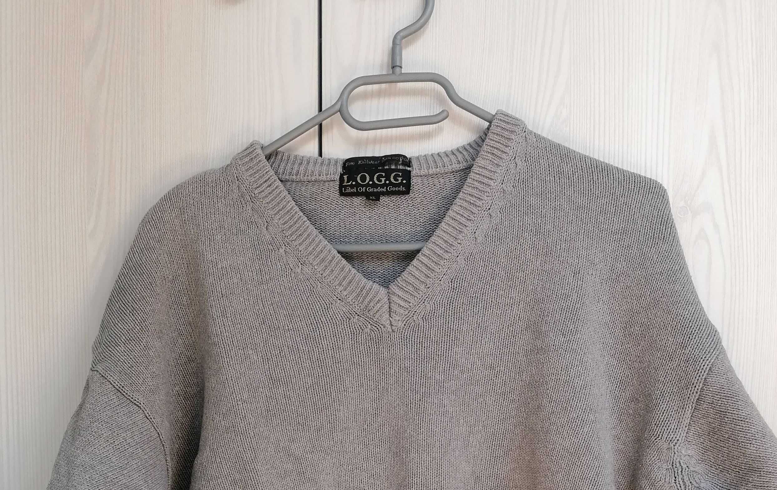 Sweter męski LOGG by H&M rozmiar XL