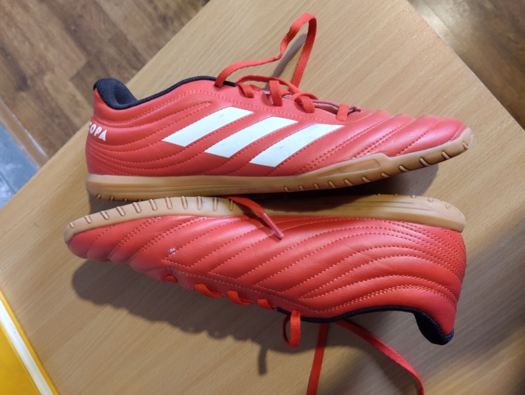 Футбольні бутси для футзалу Adidas, Червоний, Розмір 42