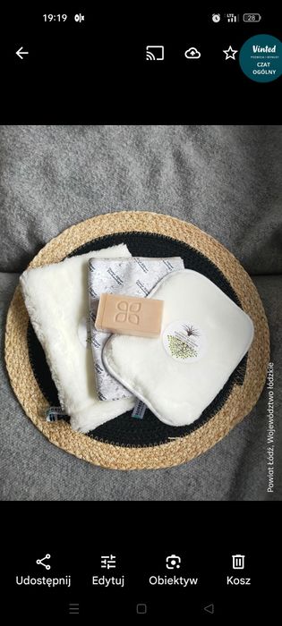 Rękawica biała sunbeam mini czyścił Raypath