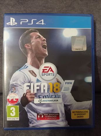 Sprzedam używaną grę na PS4 FIFA 18