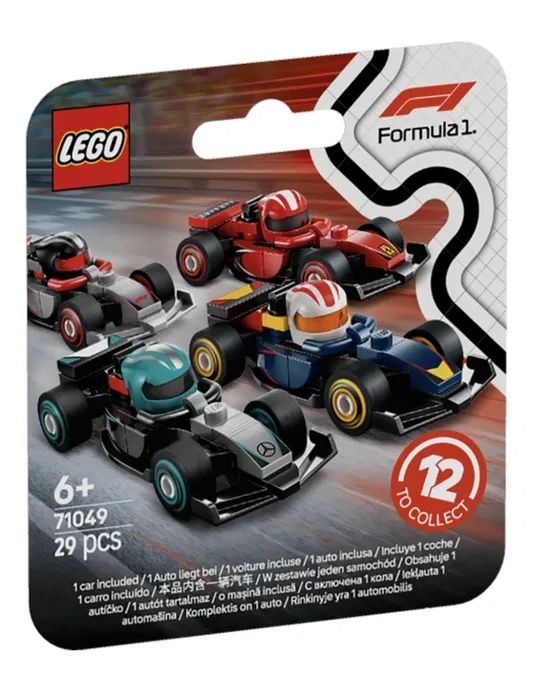 Конструктор LEGO Minifigures автомобіль F1 rd20 mercedes