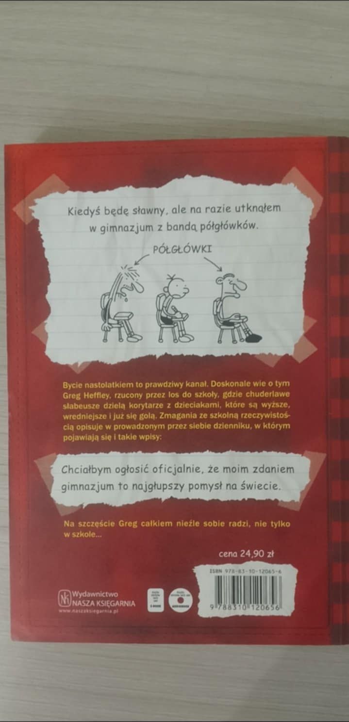 dziennik cwaniaczka Jeff kinney