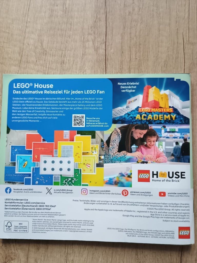 katalog LEGO lipiec - grudzień 2025 edycja niemiecka