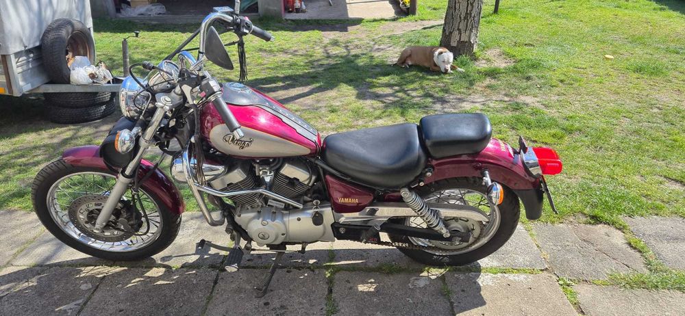 Motocykl Yamaha Virago 125 - Kategoria B