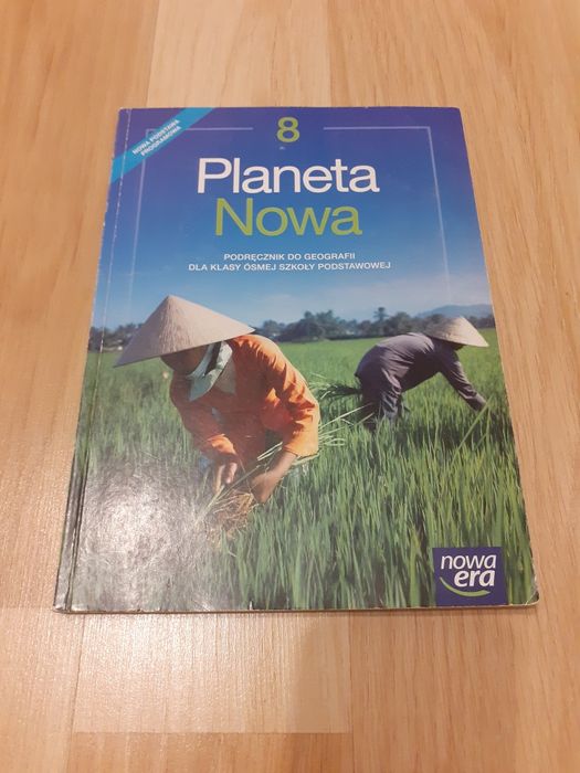 Planeta Nowa - geografia, podręcznik, klasa 8, stan bdb, Nowa Era