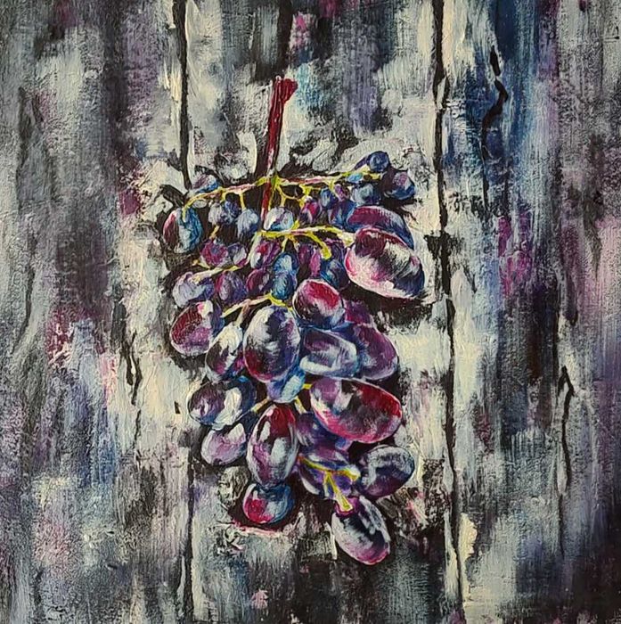 Виноград - авторский, унікальний живопис