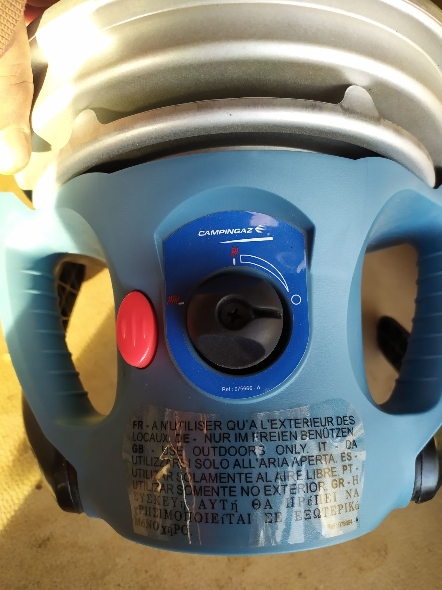 Aquecedor campingas