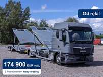 MAN TGL 12.250 4x2 Autotransporter  Autotransporter MODULO 5 !! Reflektory LED !!