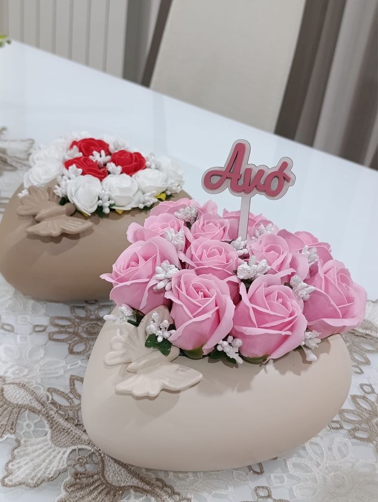 Presentes com Rosas de Sabão | Feito à Mão