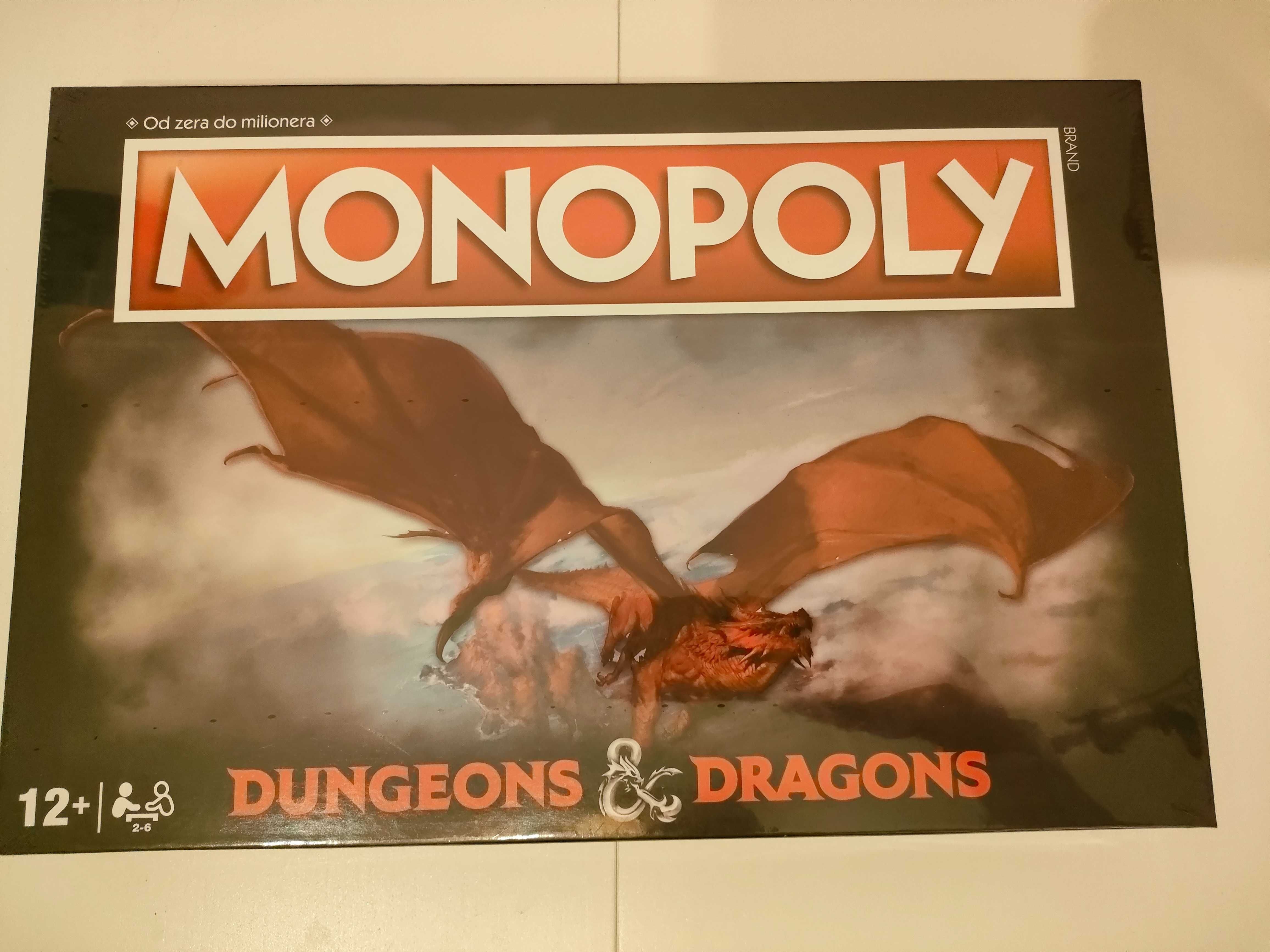 Gra planszowa Monopoly Dungeons & Dragons, nowa