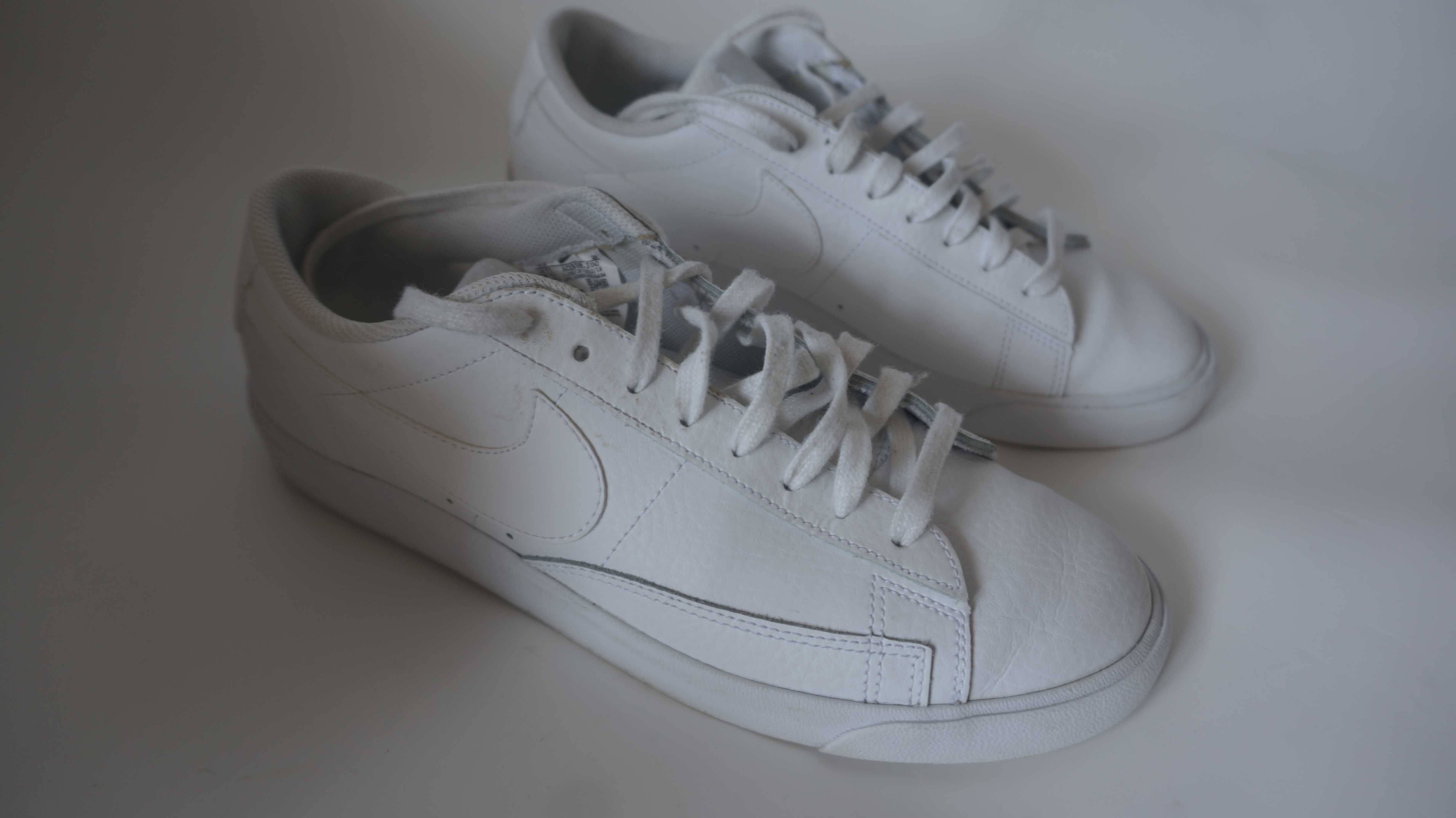 Nike Blazer Low Todos Brancos 42 Muito Pouco Uso