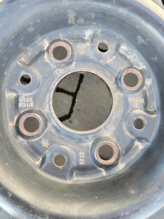 Oryginalne koło/ felga zapasowa Audi 80 rozmiar 14'