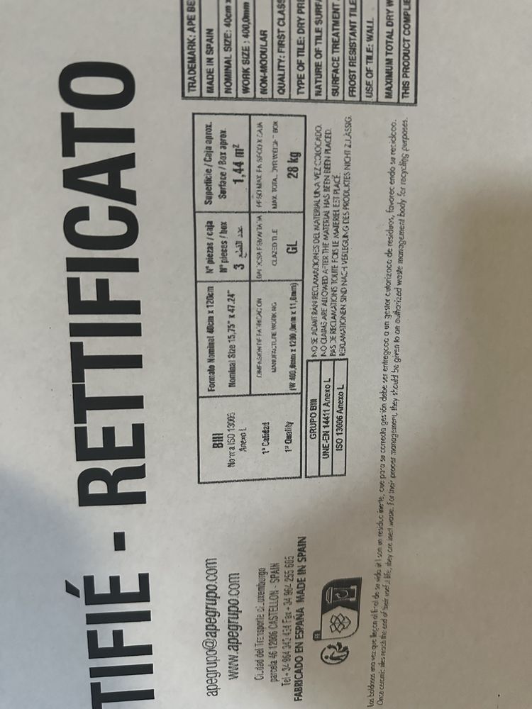 Płytki ścienne imitujace biale OSB 40x120