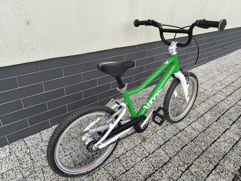 Woom 3,koła 16 zielony.