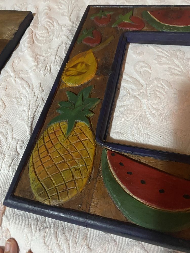 Molduras em Madeira pintadas vindas do México