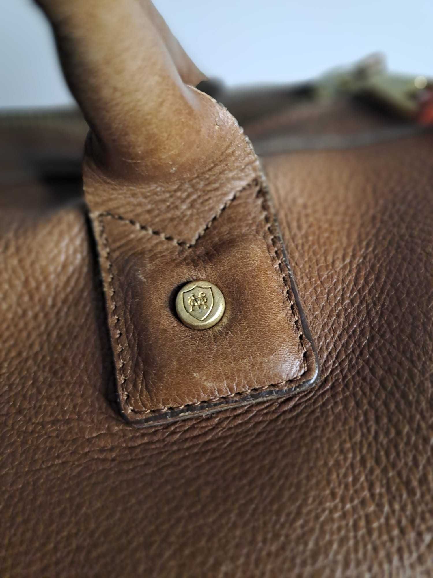 Mala MASSIMO DUTTI em pele