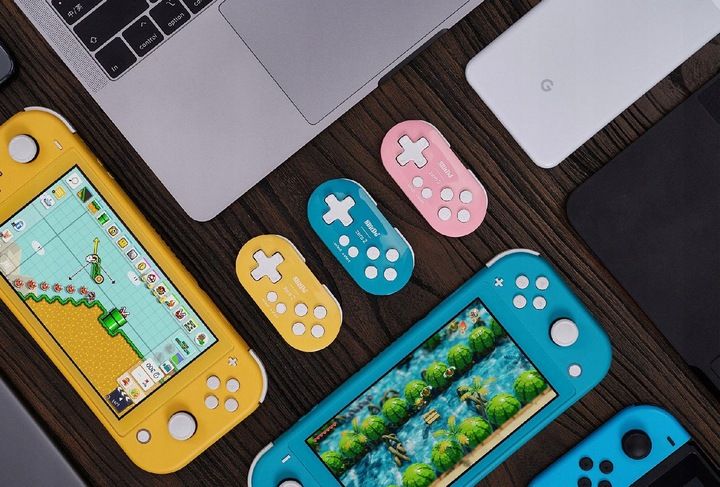 Pad Bezprzewodowy Do Nintendo Switch Android Pc 8bitdo Zero 2 Turquois