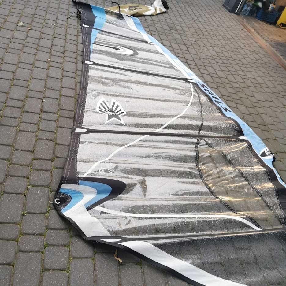 Deska windsurfingowa BIC 160 l wraz 2 żagle (mało używane). Okazja