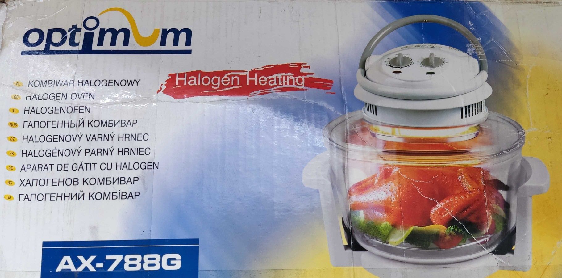 Kombiwar halogenowy Mini piekarnik konwekcyjny Optimum Grill 1300W