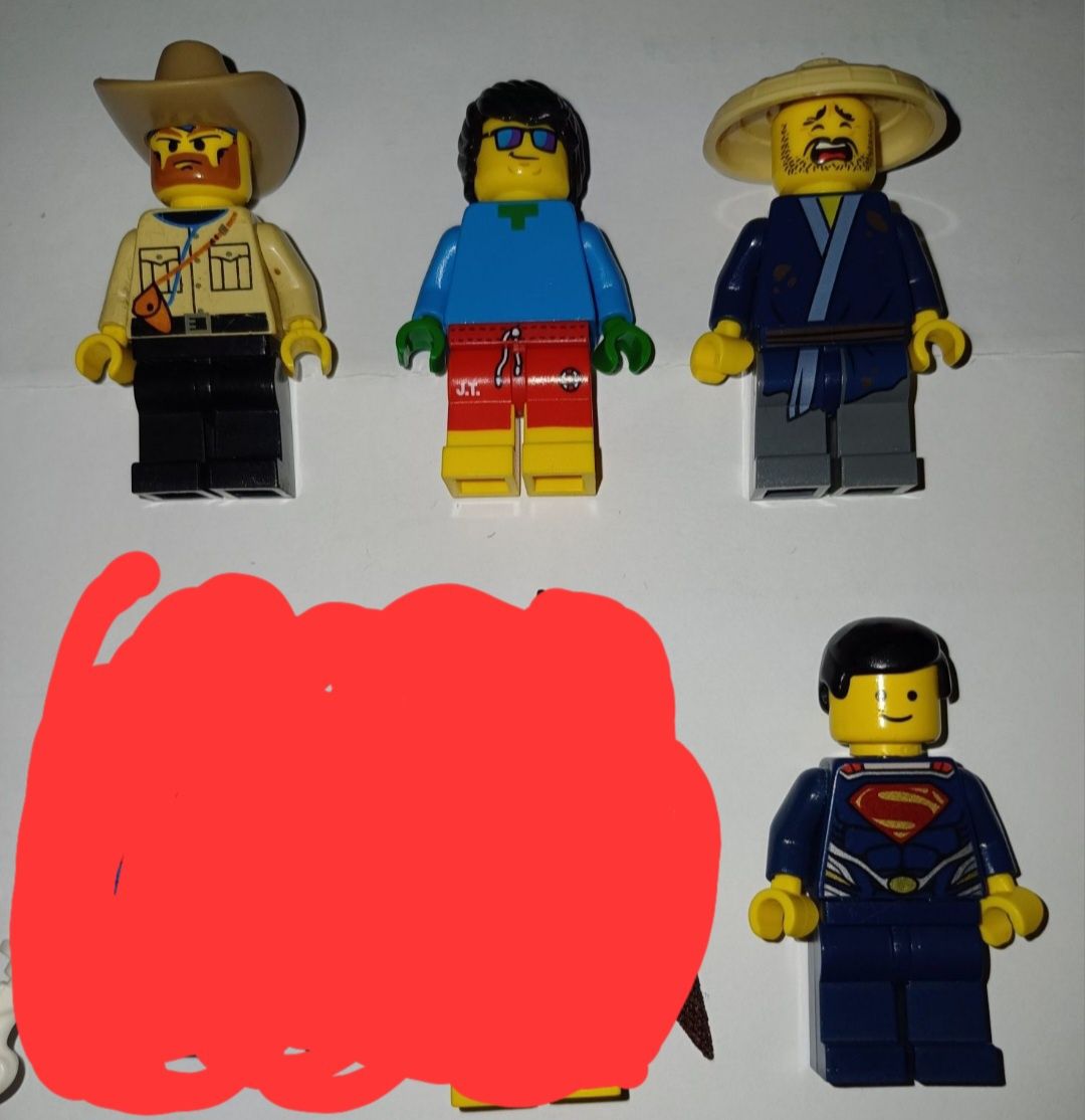 Lego figurki postacie ludziki