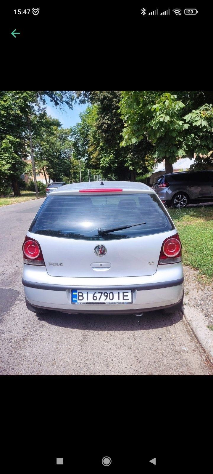 Автомобиль Фольксваген Поло 2008года коробка автомат, газ/бензин