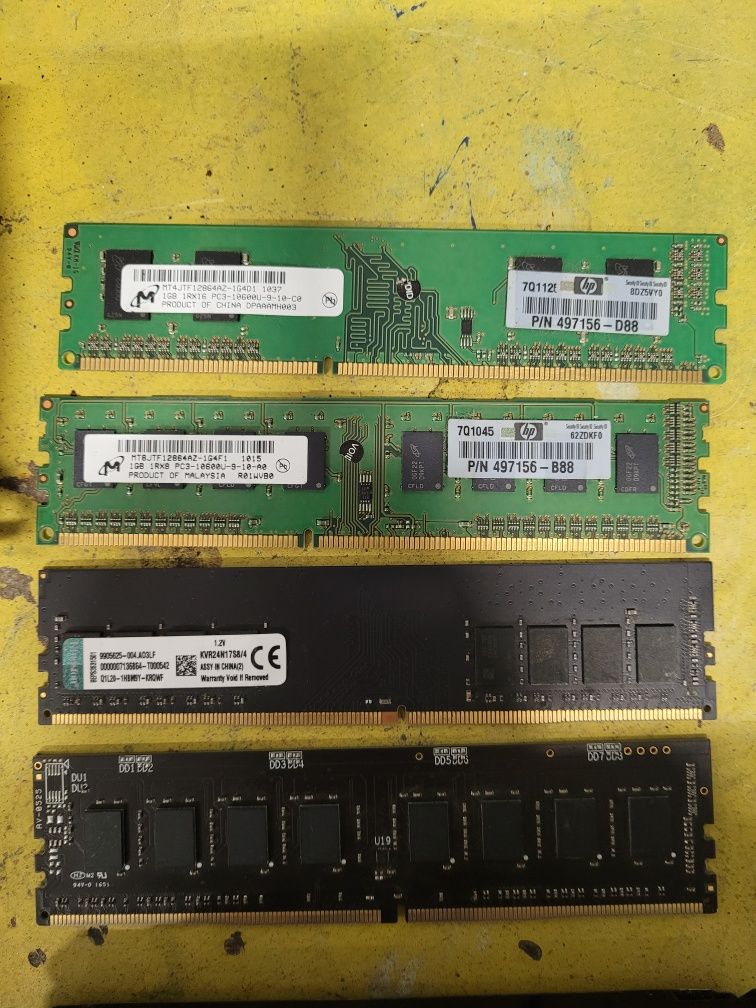 HDD, оператива DDR2, DDR3, кулер на проц