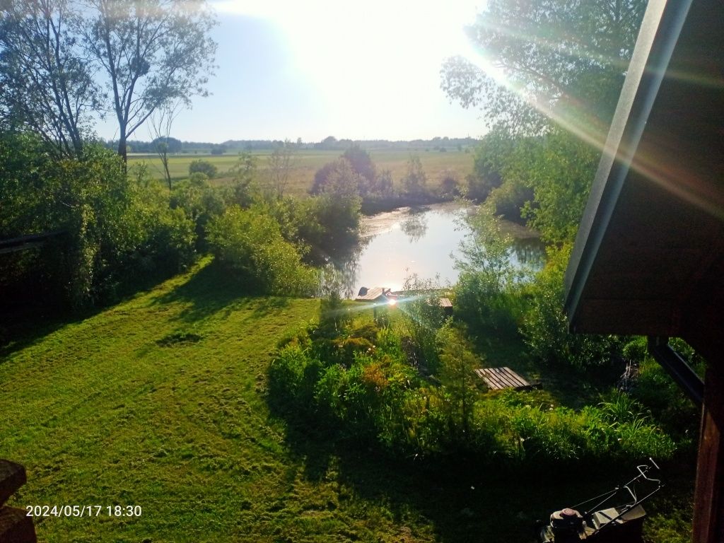 Dom nad stawem do wynajęcia 40 km od Białegostoku