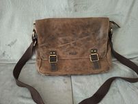 Torba skórzana Wild Tiger brązowa