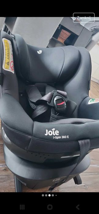 Sprzedam obrotowy fotelik i-Spin 360 E brytyjskiej marki JOIE