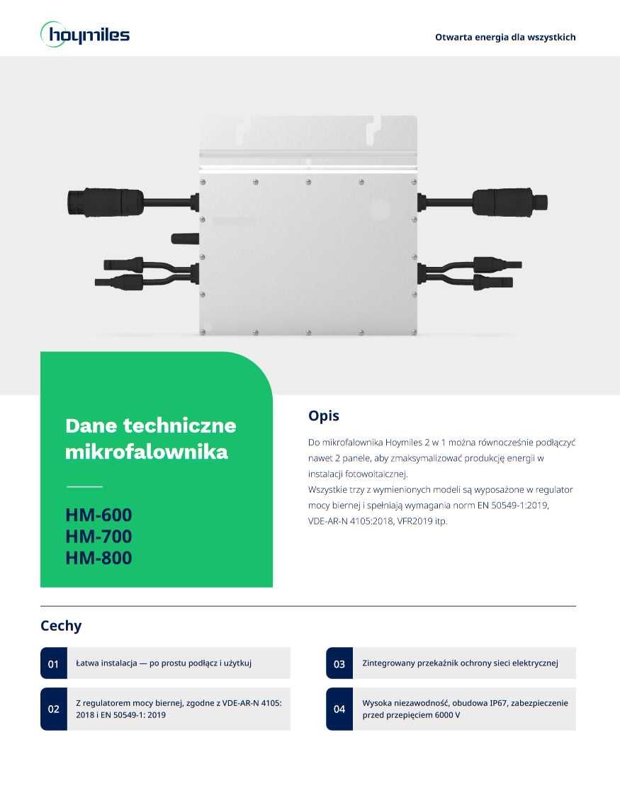 Hoymiles HM-600 1F