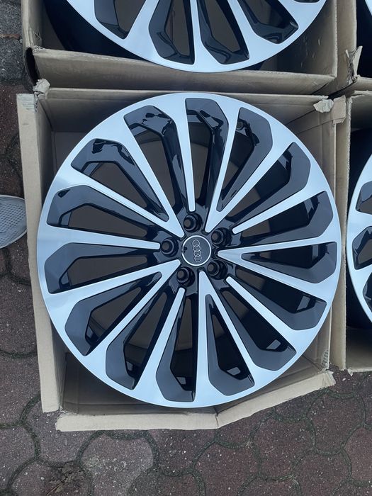 Felgi Audi E-Tron 21 cali q7 q8 5x112 oryginał idealne a8 a7 rs6