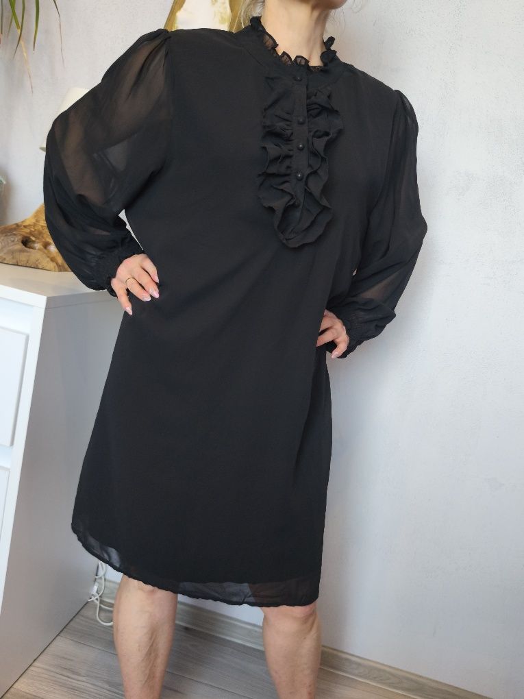 INA Copenhagen NOWA krótka zjawiskowa sukienka oversize rozmiar XL