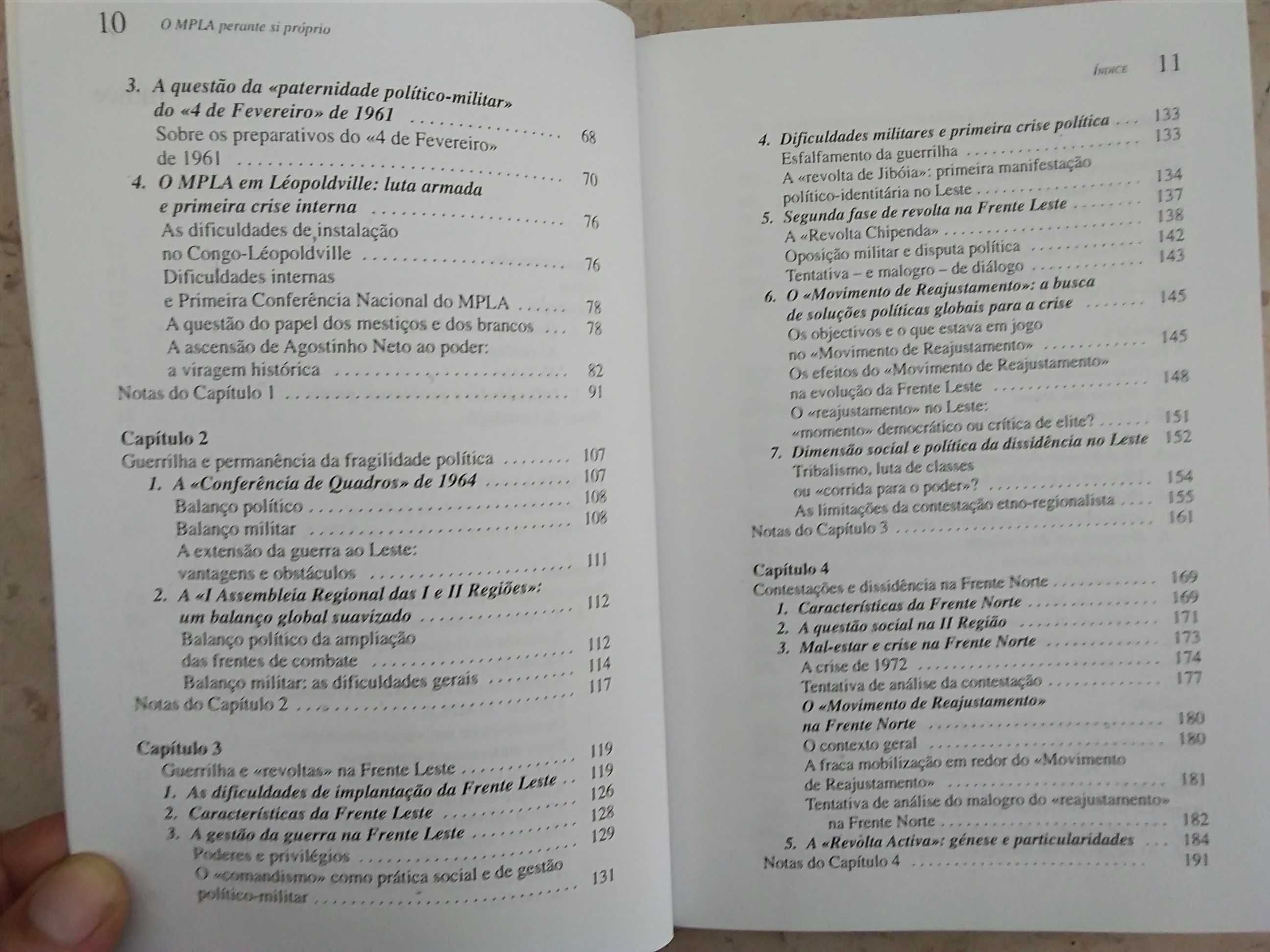 O MPLA Perante Si Proprio (Dissidências e Poder de Estado)