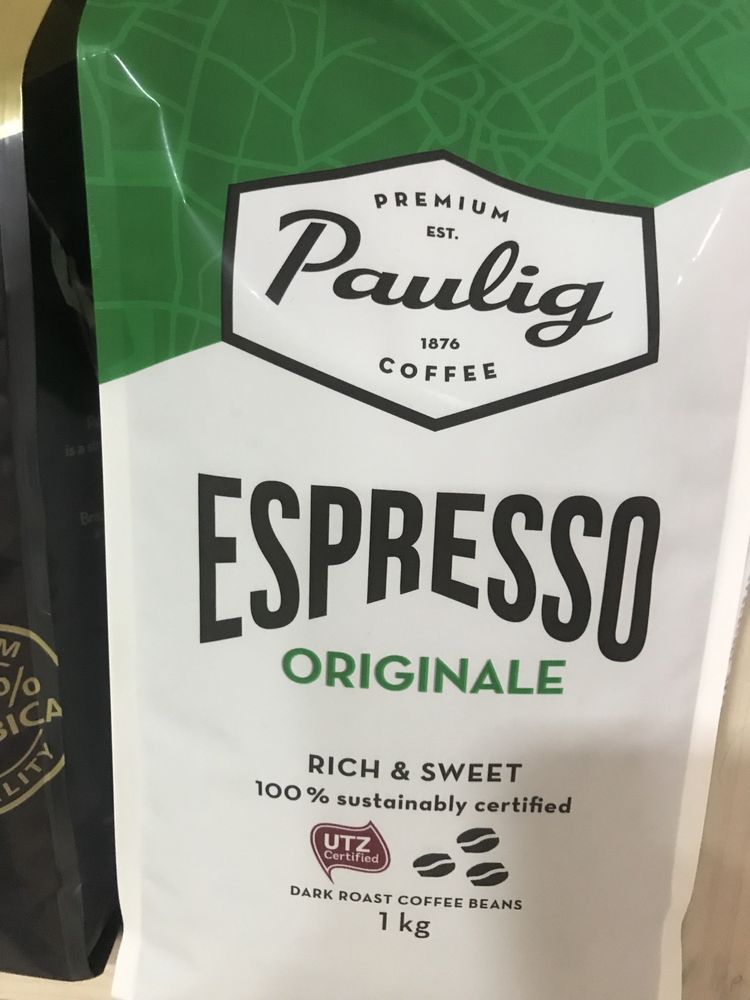 Оригінальна кава Кофе Paulig Classic crema Arabika Espresso