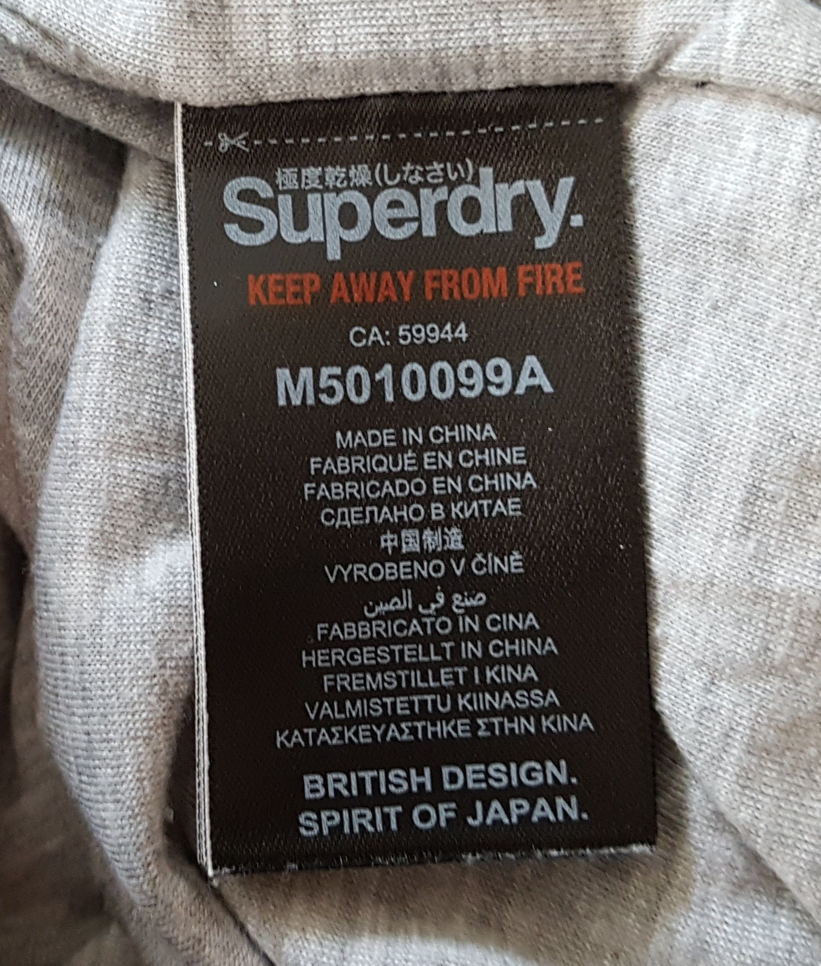 Superdry куртка ветровка зипка худи оригинал M