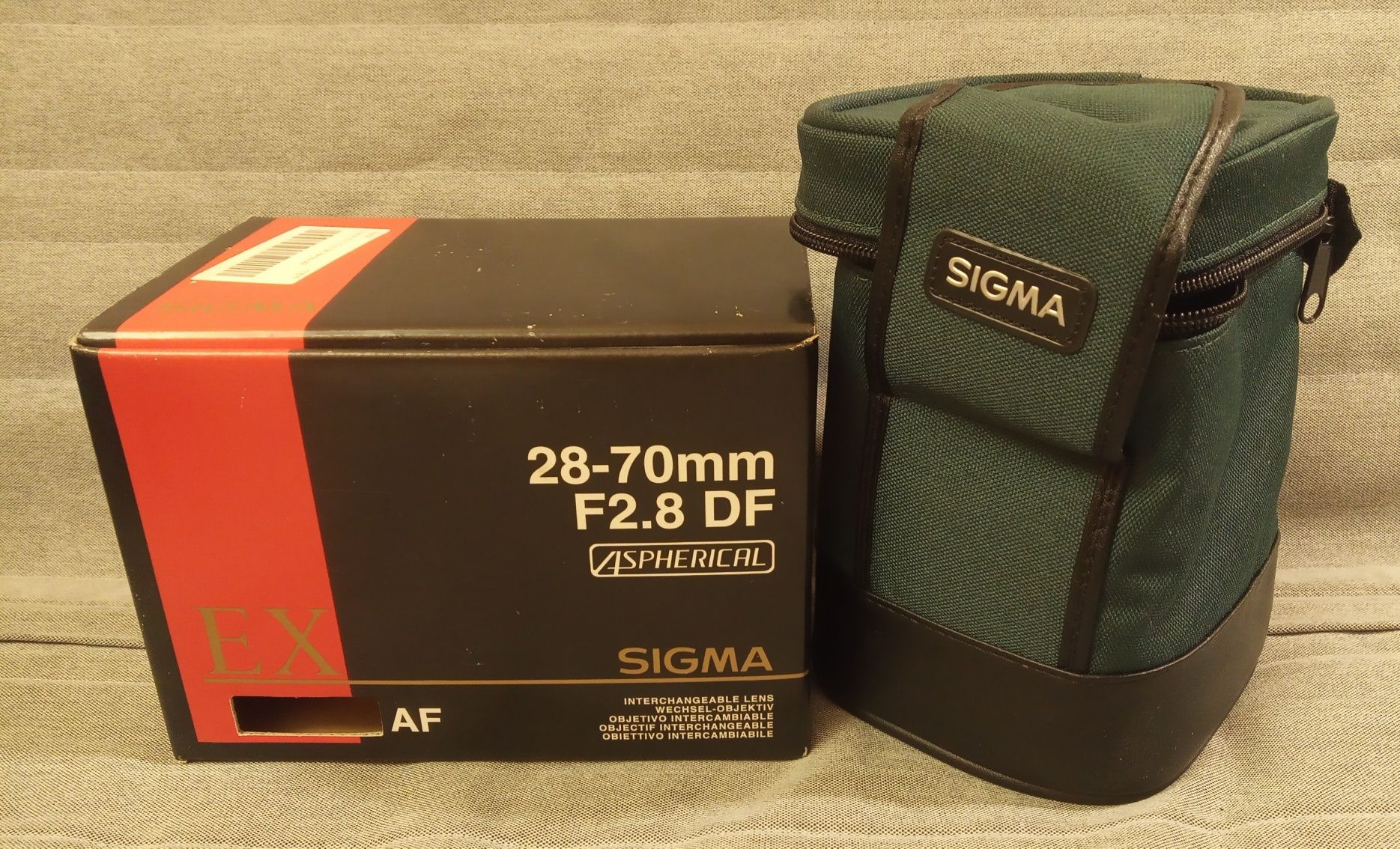Sigma 28-70mm F2.8 EX Aspherical dla Pentaxa