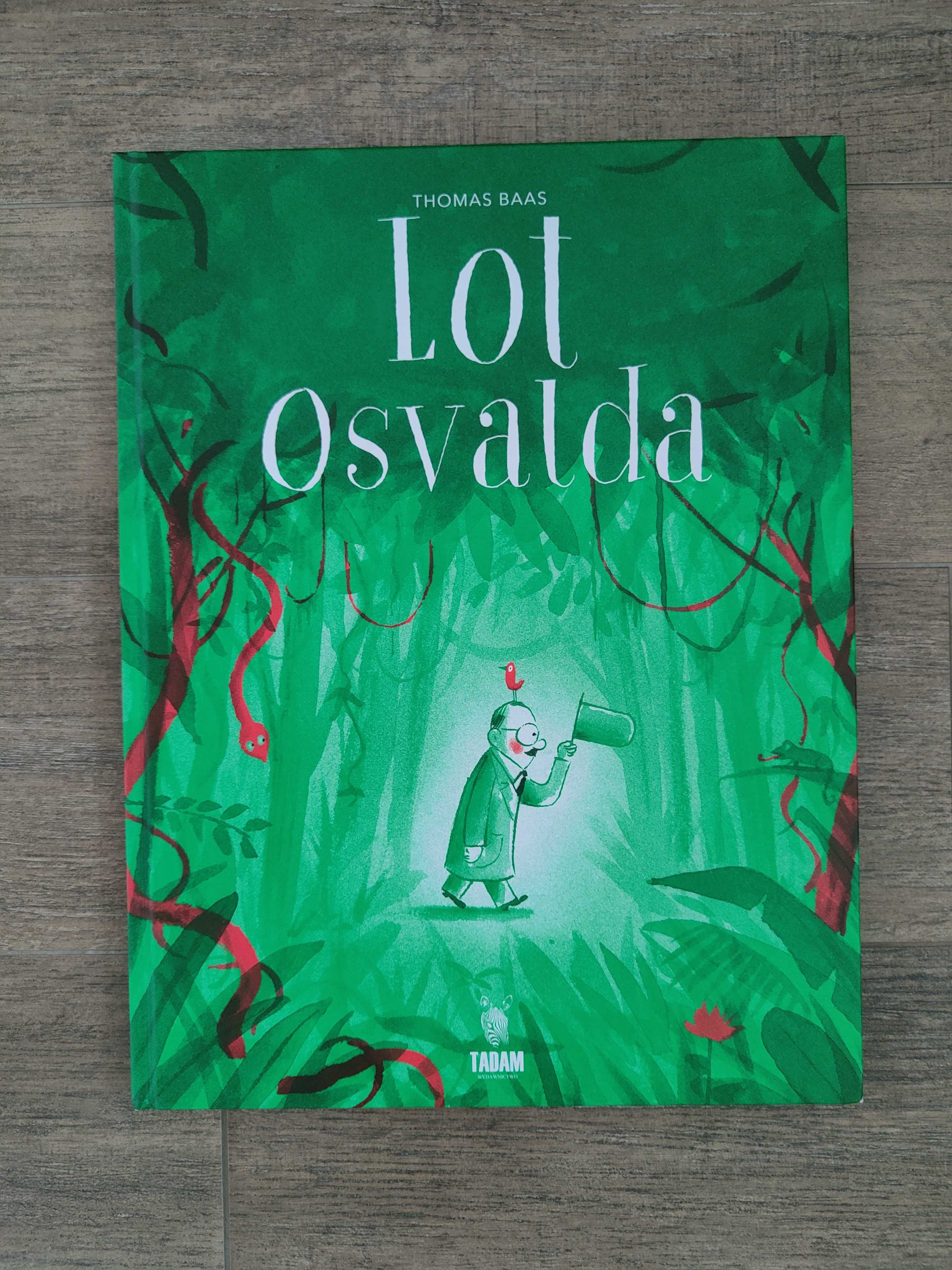 Książka Lot Osvalda, Thomas Baas