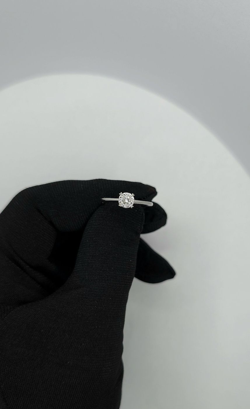 Продам кольцо с бриллиантами 0.17 карат