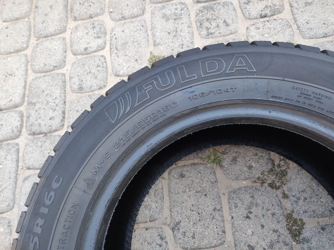 215.65.16c jedna opona Fulda Conveo Trac 2