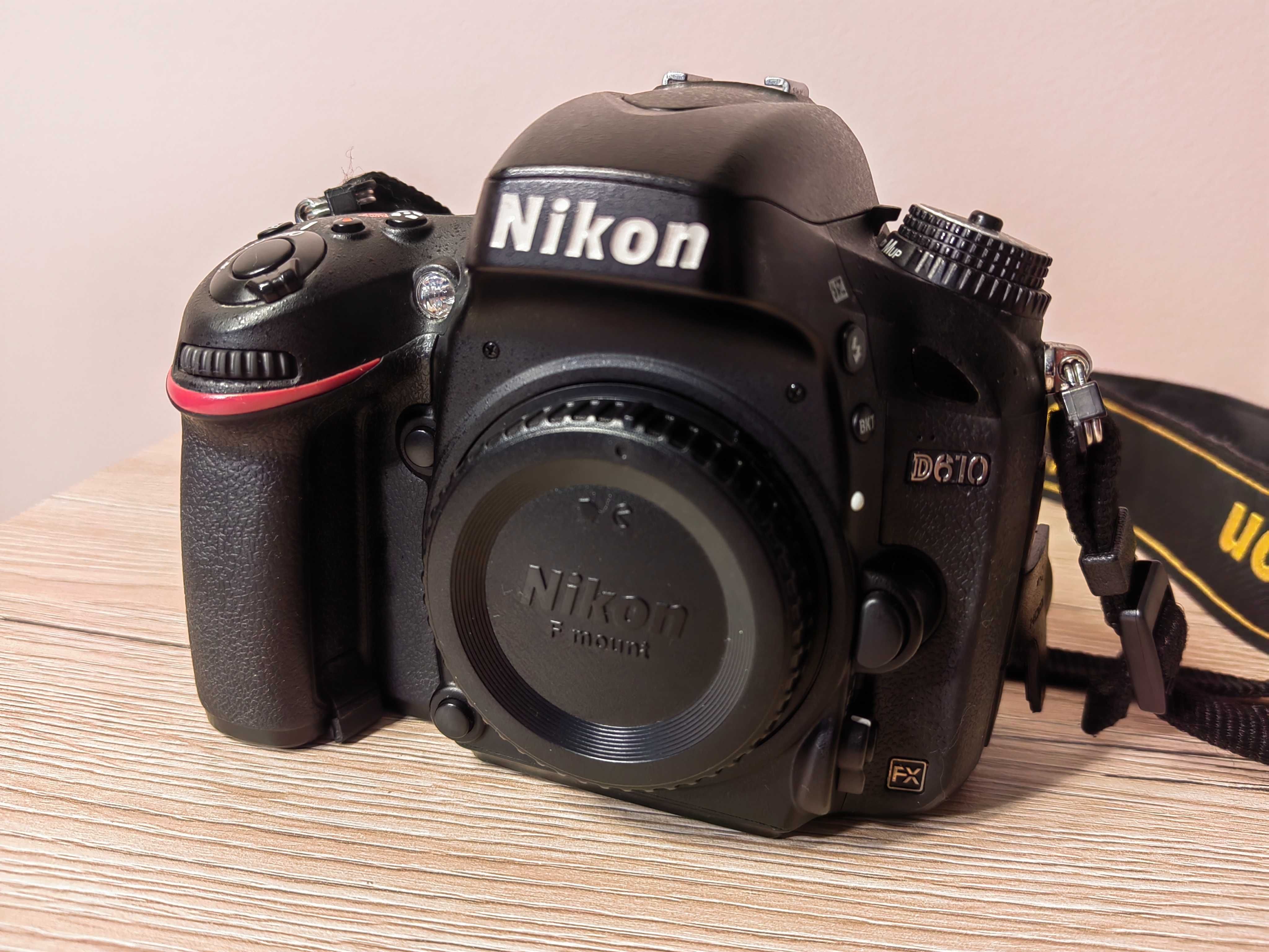 Lustrzanka Nikon D610 przeb 120 tys zdj