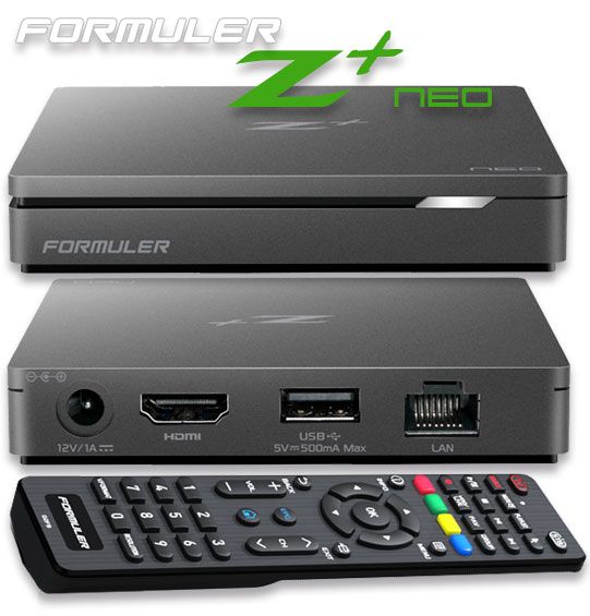 NOVO E SELADO Box Formuler Z+ NEO ULTRA HD 4K IPTV MyTVOnline2 Android