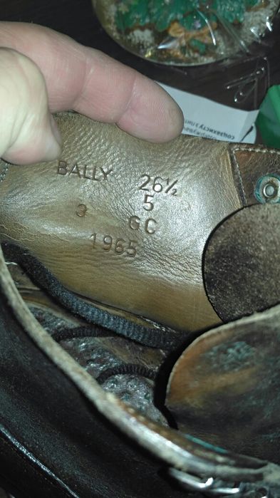 Берцы горных Швейцарских стрелков 1965 г брендовой Швейцарской фирмы