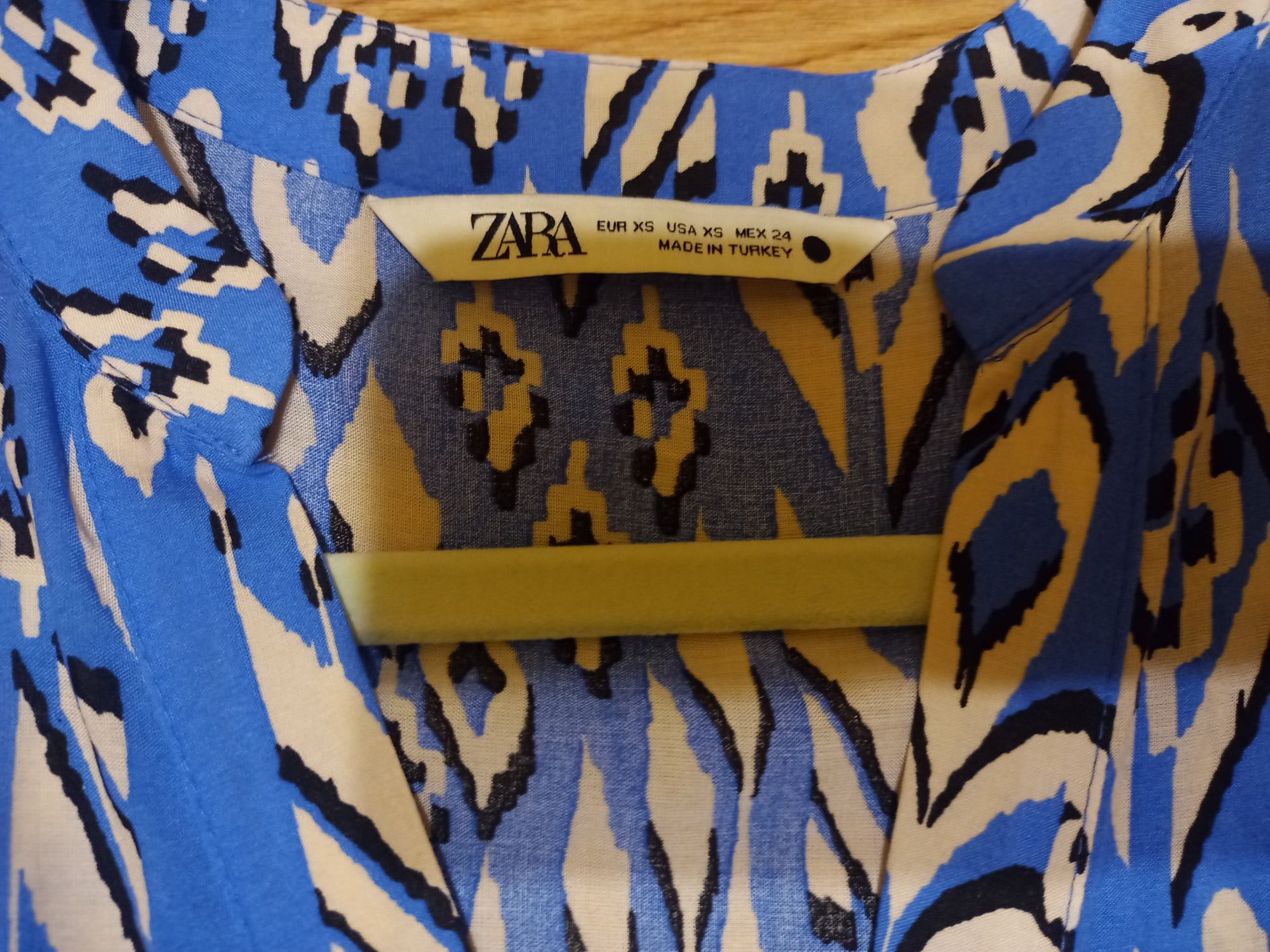Sukienka maksi boho Zara Oversize XS/S