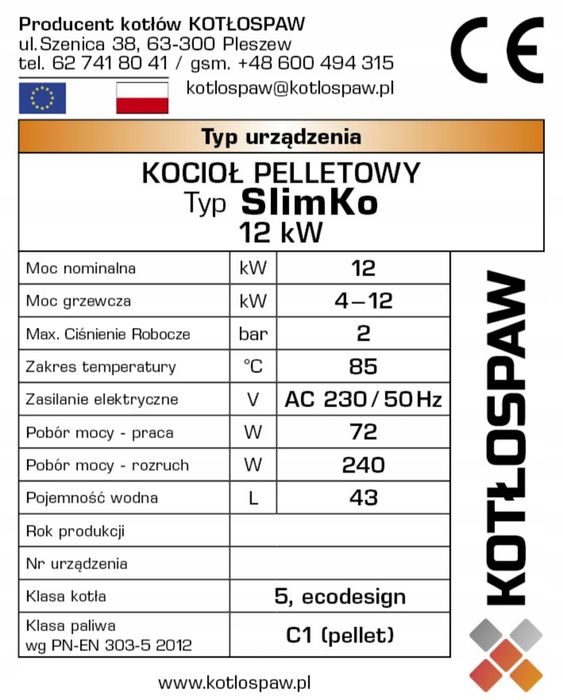 Wymiana starych piecy na pellet Kotłospaw + frezowanie wkłady kominowe
