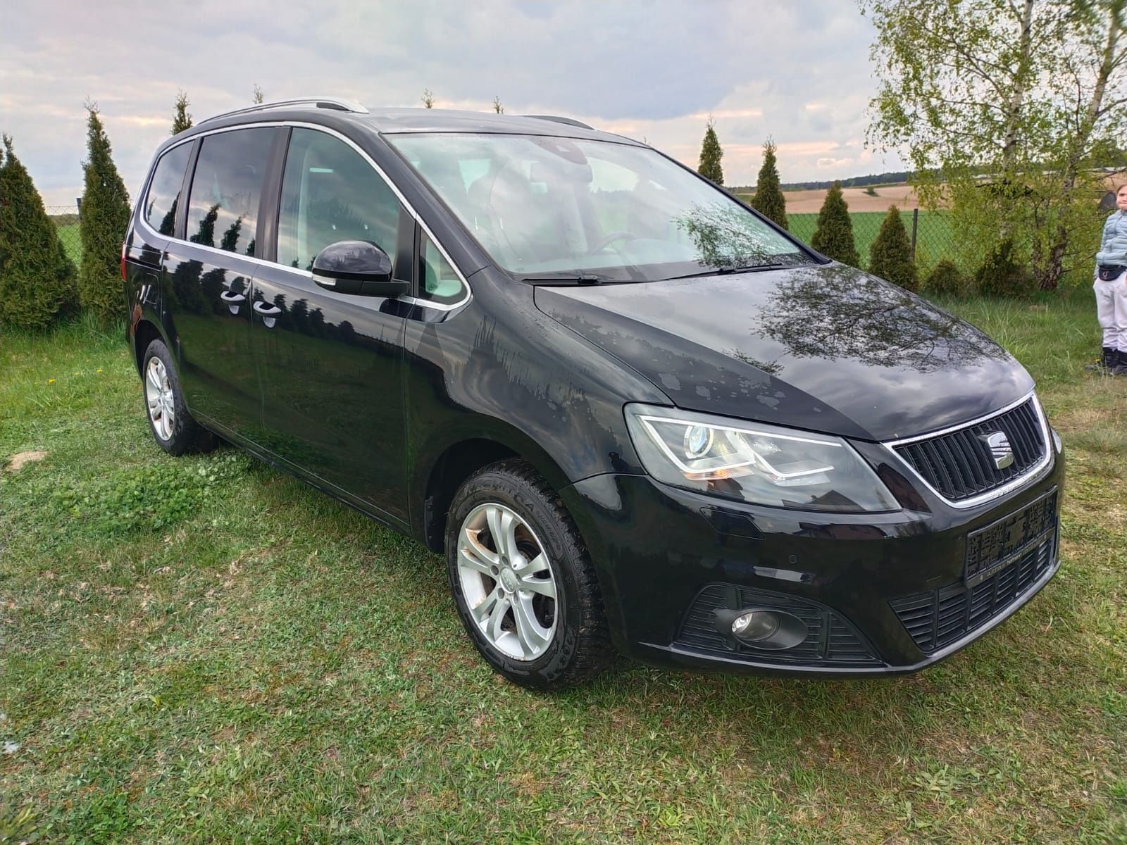 Seat Alhambra 2.0 TDI 170 km 2012r Xenon 7 osobowa 195 tyś przebiegu