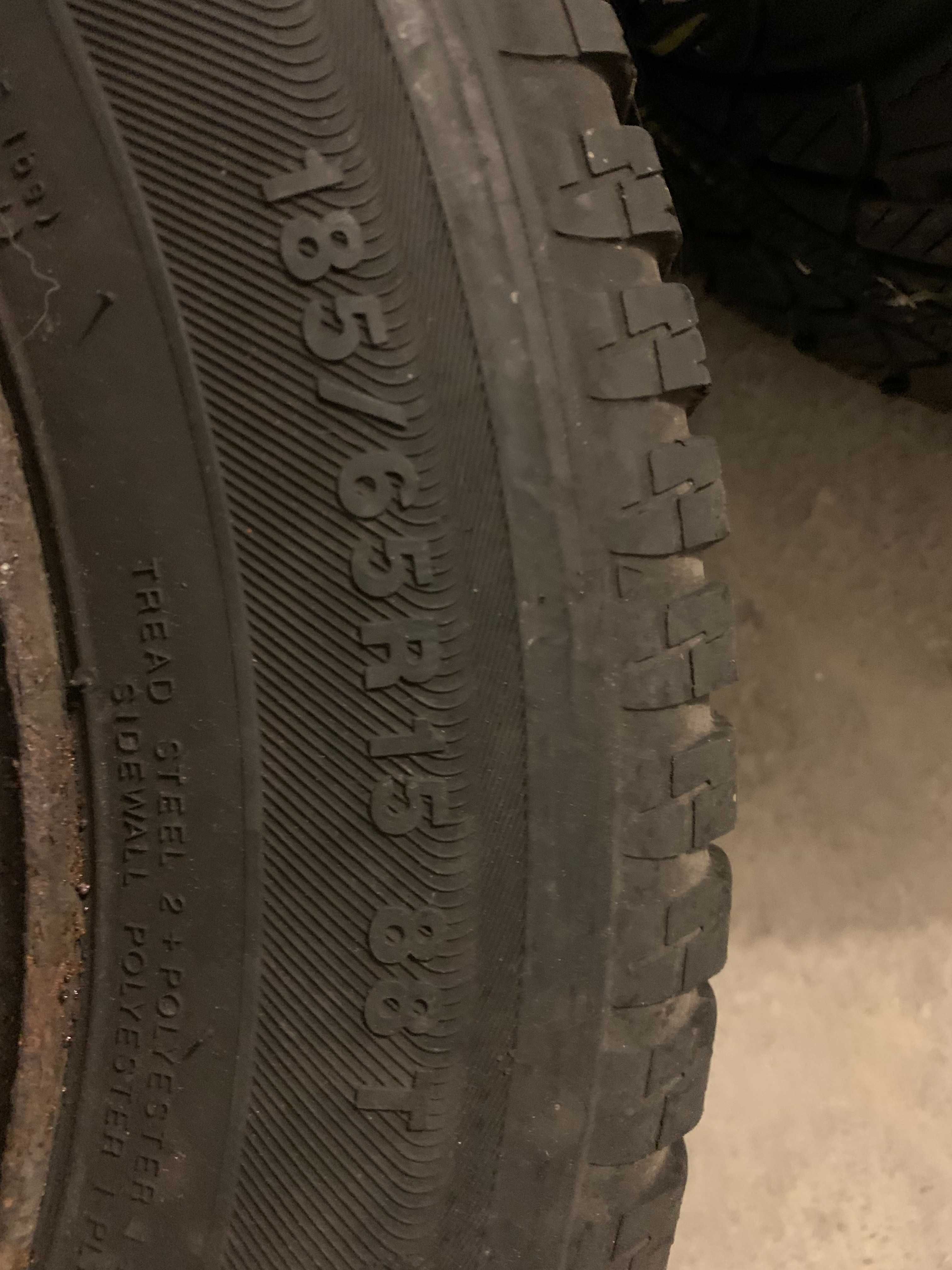 Opony zimowe 185/65 R15 + felgi stalowe